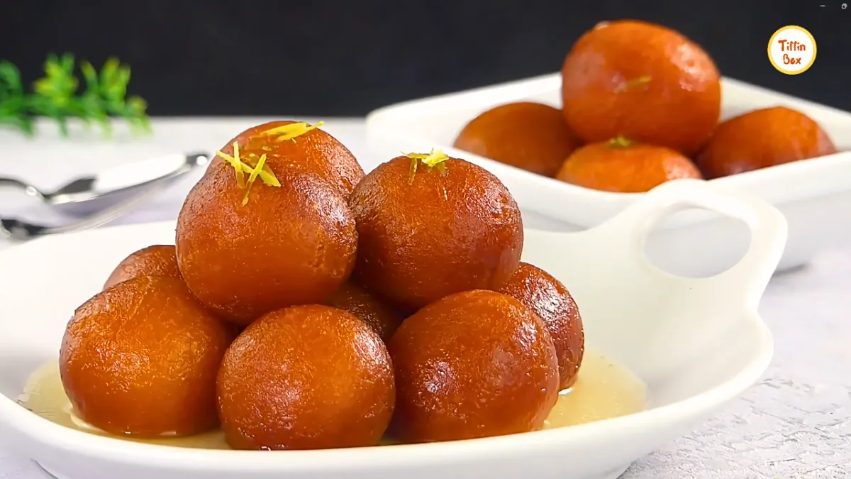 Perfect Eggless Gulab Jamun Recipe